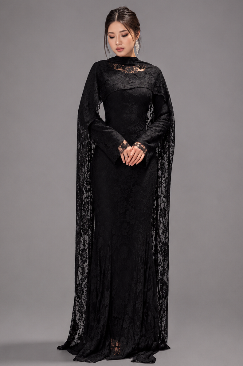 Leya Veil Set