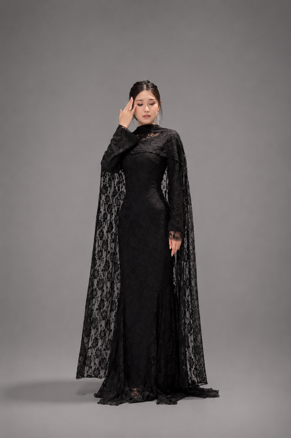 Leya Veil Set
