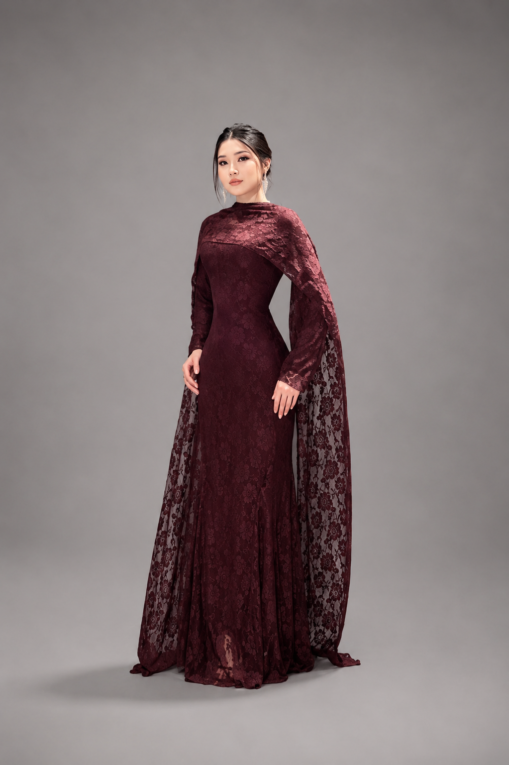 Leya Veil Set