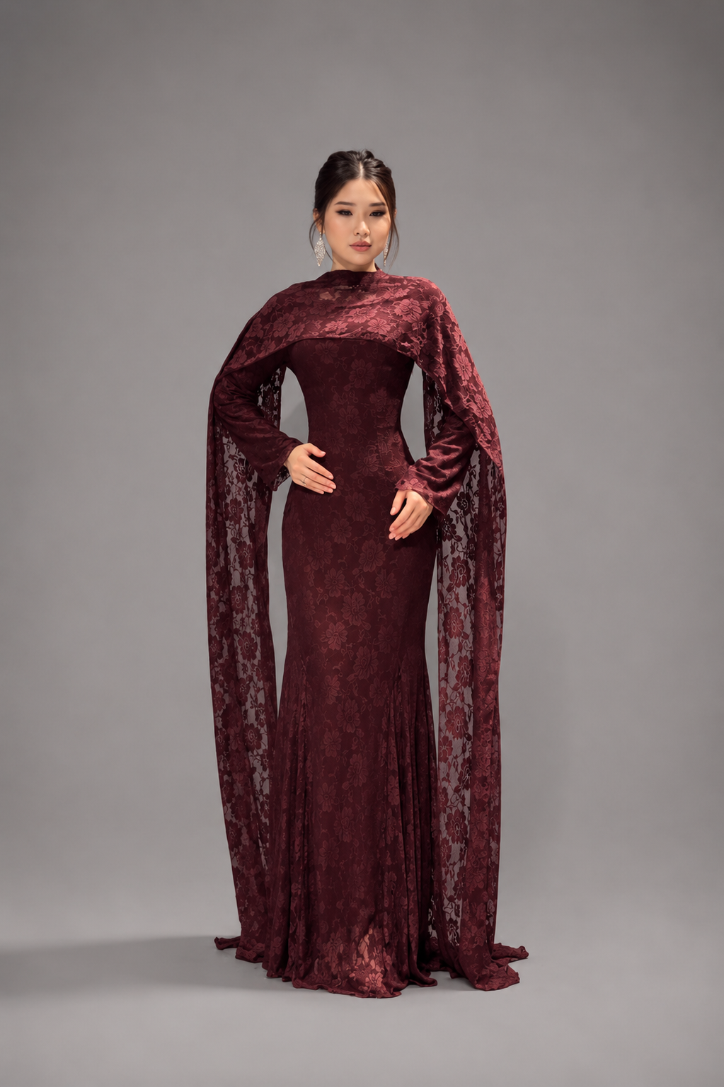 Leya Veil Set